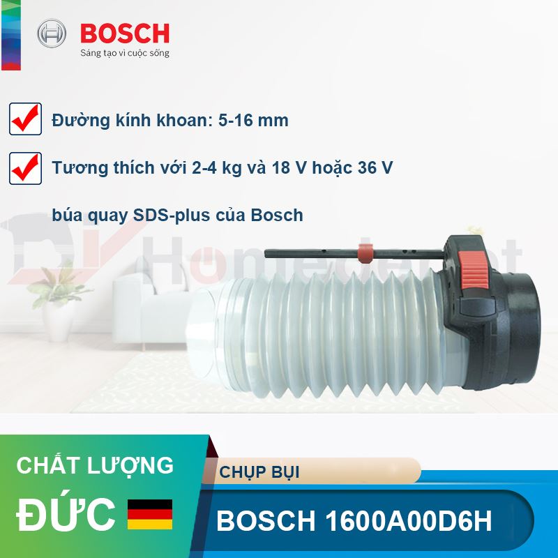 Chụp bụi Bosch máy khoan búa 2kg 1600A00D6H