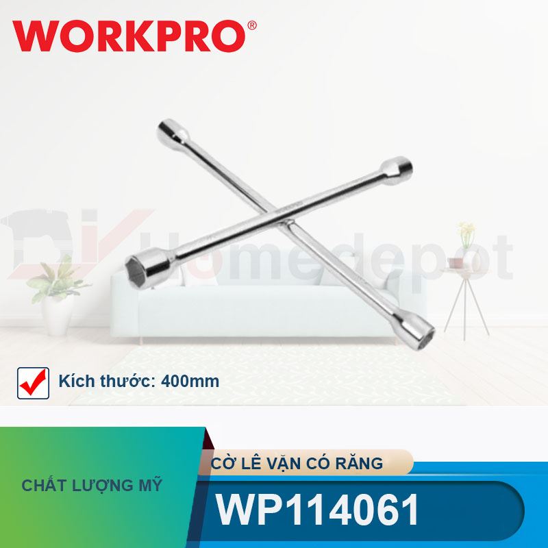 Cờ lê vặn có răng, kích thước 16 inches (400mm), (11/16 inch, 3/4 inch, 13/16 inch, 7/8 inch) - WP114061