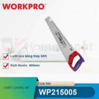 Cưa tay, lưỡi cưa bằng thép SK5, kích thước 400mm (16 inches) Workpro - WP215005