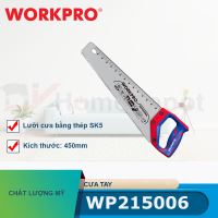 Cưa tay, lưỡi cưa bằng thép SK5, kích thước 450mm (18 inches) Workpro - WP215006