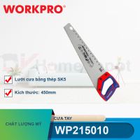 Cưa tay, lưỡi cưa bằng thép SK5, kích thước 450mm (18 inches) Workpro - WP215010