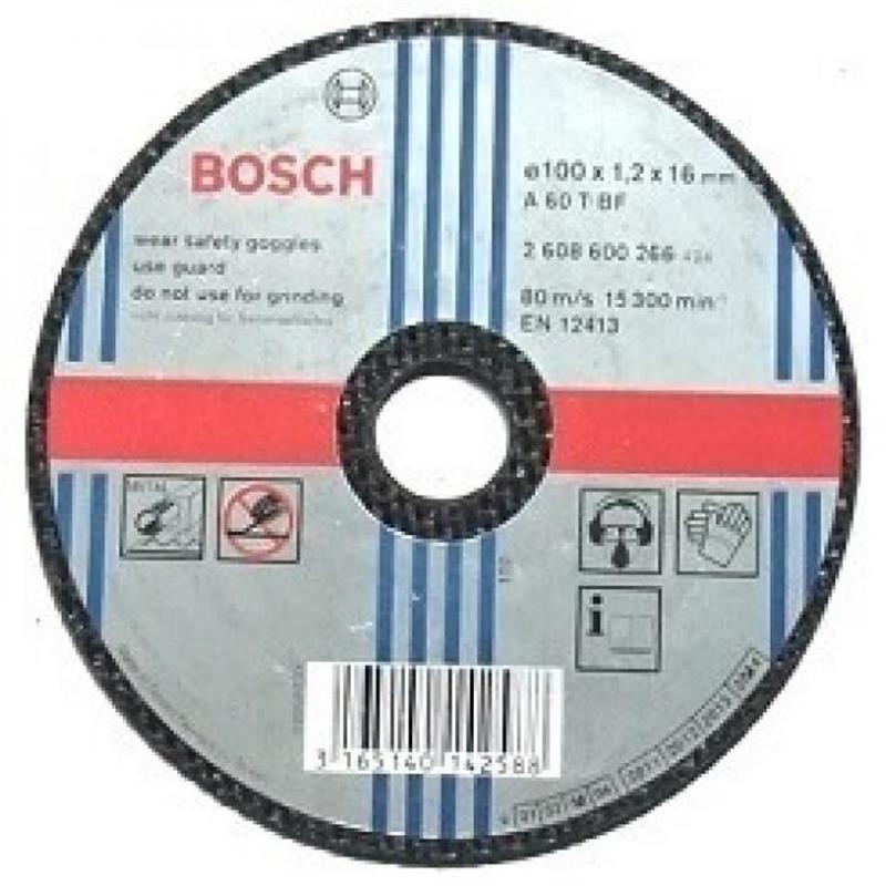 Đá cắt sắt Bosch 2608600266 100x16x1.2mm