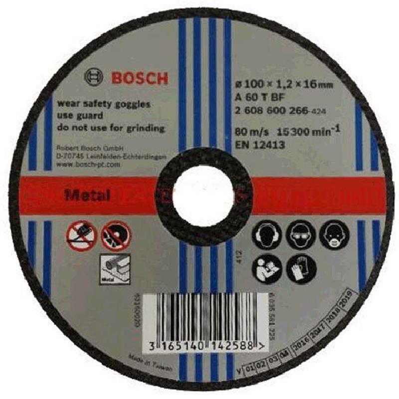 Đá cắt sắt Bosch 2608600272 180x3x22.2mm