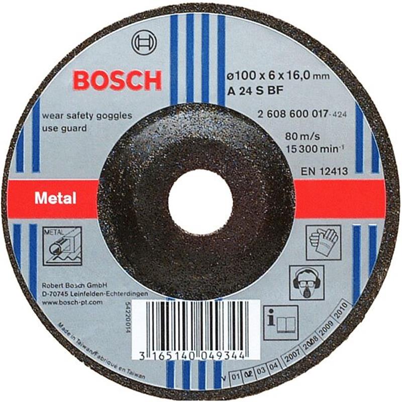 Đá mài sắt Bosch 2608600017 100x6x16mm