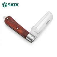 Dao Tuốt Dây Điện Lưỡi Thẳng SATA SC03109 (03109) - Cắt Tuốt Nhanh, Chính Hãng