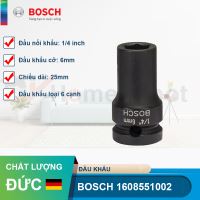 Đầu khẩu Bosch 1/4 inch 1608551002 (cỡ 6, 25mm)