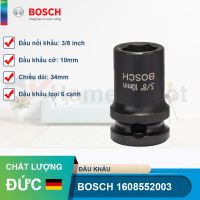 Đầu khẩu Bosch 3/8 inch 1608552003 (cỡ 10, 34mm)
