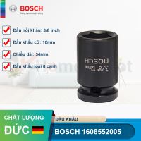 Đầu khẩu Bosch 3/8 inch 1608552005 (cỡ 10, 34mm)