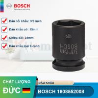 Đầu khẩu Bosch 3/8 inch 1608552008 (cỡ 15, 34mm)