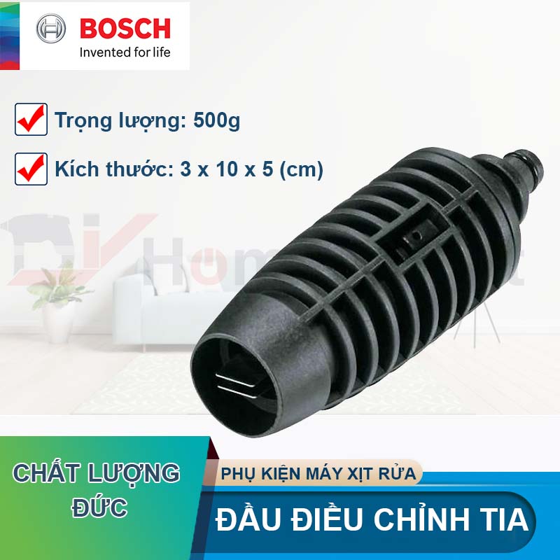 Đầu phun điều chỉnh tia AQT Bosch F016800582