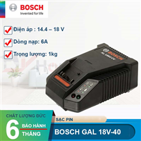 Đế sạc pin Bosch 1860 (14.4V, 18V )