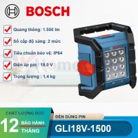 Đèn dùng pin 18V Bosch GLI18V-1500 (SOLO)
