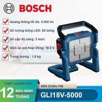 Đèn dùng pin 18V Bosch GLI18V-5000 (SOLO)