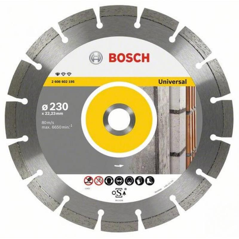 Đĩa cắt đa năng Bosch 230x22.2x10mm - 2608602195