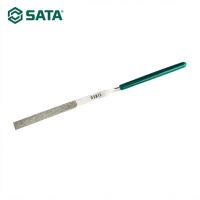 Dũa Phủ Kim Cương Dẹp 3x140mm SATA SC03811 (03811) - Chính Hãng, Mài Tinh Siêu Sắc
