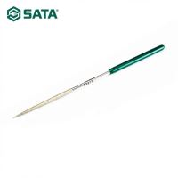 Dũa Trụ Tròn Đầu Tròn 3x140mm SATA SC03813 (03813) - Chính Hãng, Mài Lỗ, Khoét Rãnh Tinh Xảo