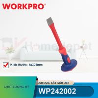 Dùi đục sắt mũi dẹt, kích thước 4x305mm Workpro - WP242002