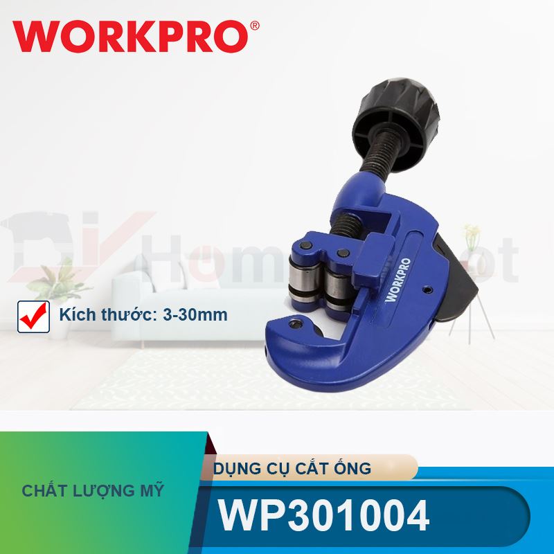 Dụng cụ cắt ống, kích thước 3-30mm (1/8 inches-1-1/8 inches) Workpro - WP301004