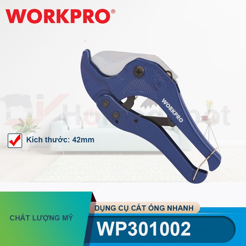 Dụng cụ cắt ống nhanh, kích thước 42mm (1-5/8 inches) Workpro - WP301002