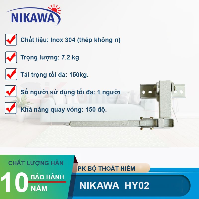 Giá treo gấp Nikawa HY-02