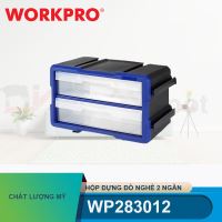 Hộp đựng đồ nghề 2 ngăn bằng nhựa Workpro - WP283012