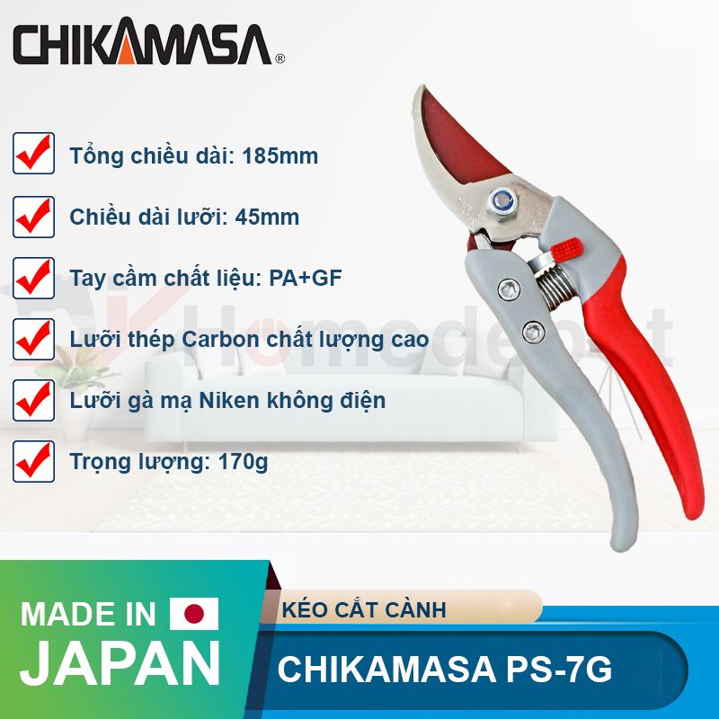 Kéo cắt cành Chikamasa PS-7G