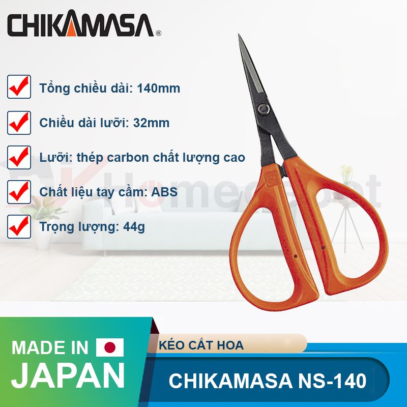 Kéo cắt hoa Chikamasa NS-140