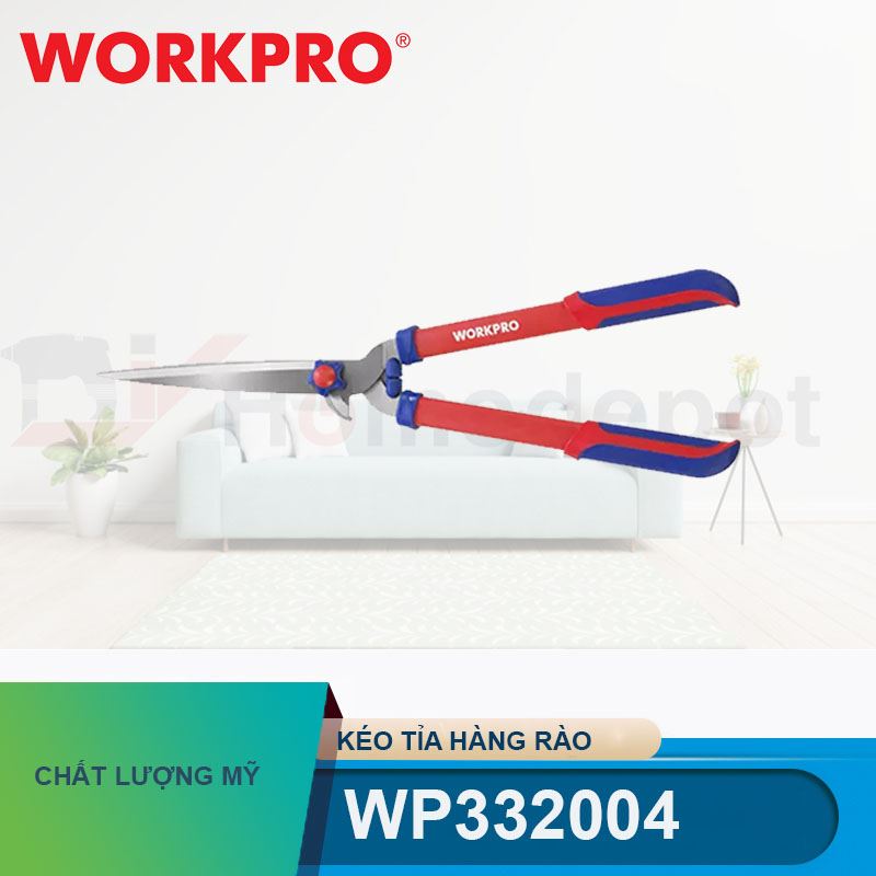 Kéo tỉa hàng rào Workpro - WP332004