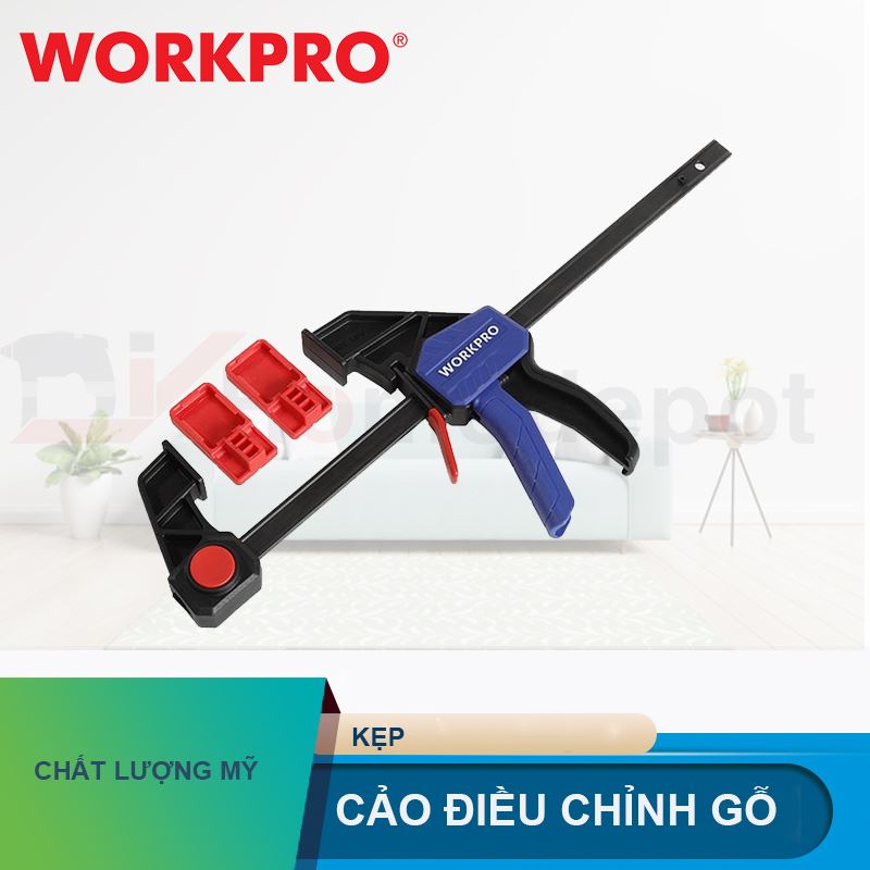 Kẹp dùng điều chỉnh gỗ Workpro