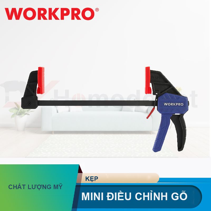 Kẹp mini dùng để điều chỉnh gỗ Workpro