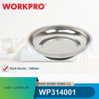 Khay đựng dụng cụ hình tròn bằng thép không gỉ kích thước 148mm Workpro - WP314001