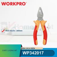 Kìm cách điện, kích thước 200mm (8 inches) Workpro - WP342017