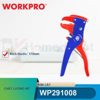 Kìm cắt dùng để bấm, cắt, tuốt vỏ dây điện Workpro WP291008