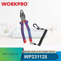 Kìm kết hợp có lỗ vít chống trượt Workpro - WP231125