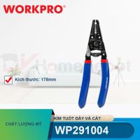 Kìm tuốt dây và cắt, kích thước 178mm Workpro - WP291004