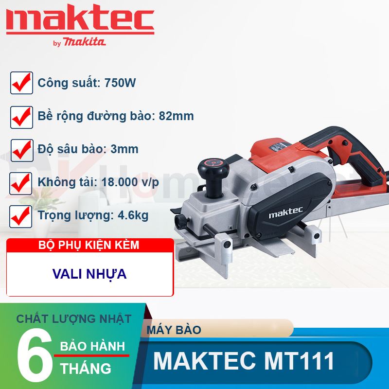 Máy bào gỗ Maktec MT111