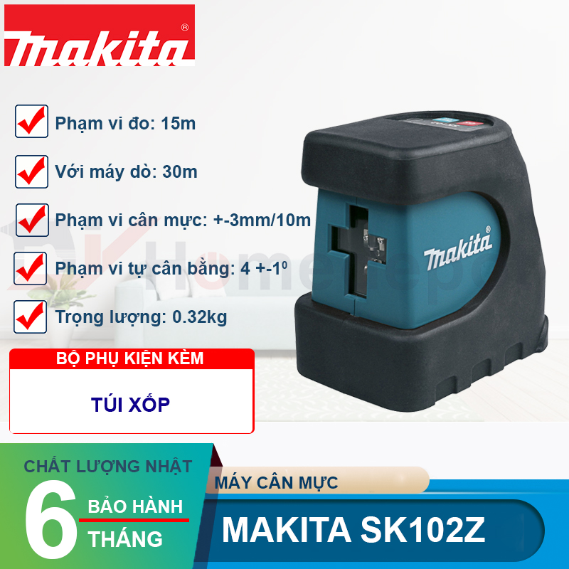 Máy cân mực laser Makita SK102Z