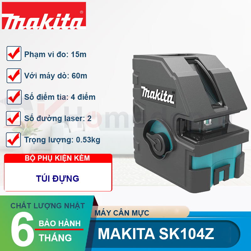 Máy cân mực laser Makita SK104Z