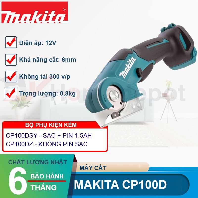 Máy cắt đa năng dùng pin Makita CP100D 12V
