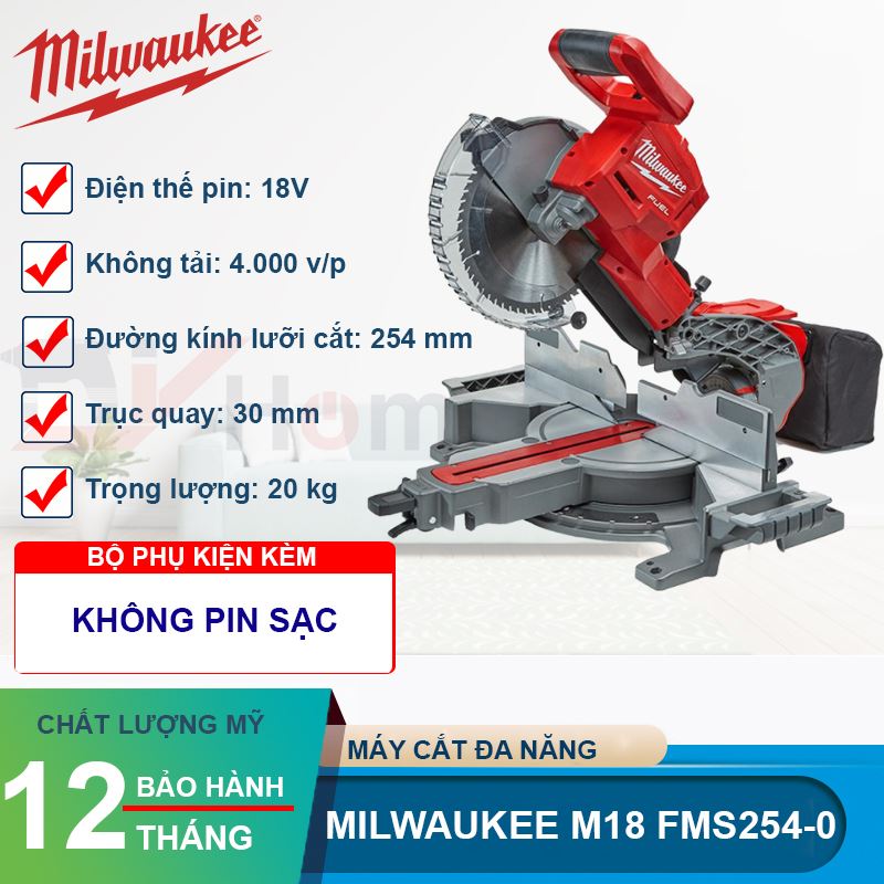 Máy cắt đa năng Milwaukee M18 FMS254-0