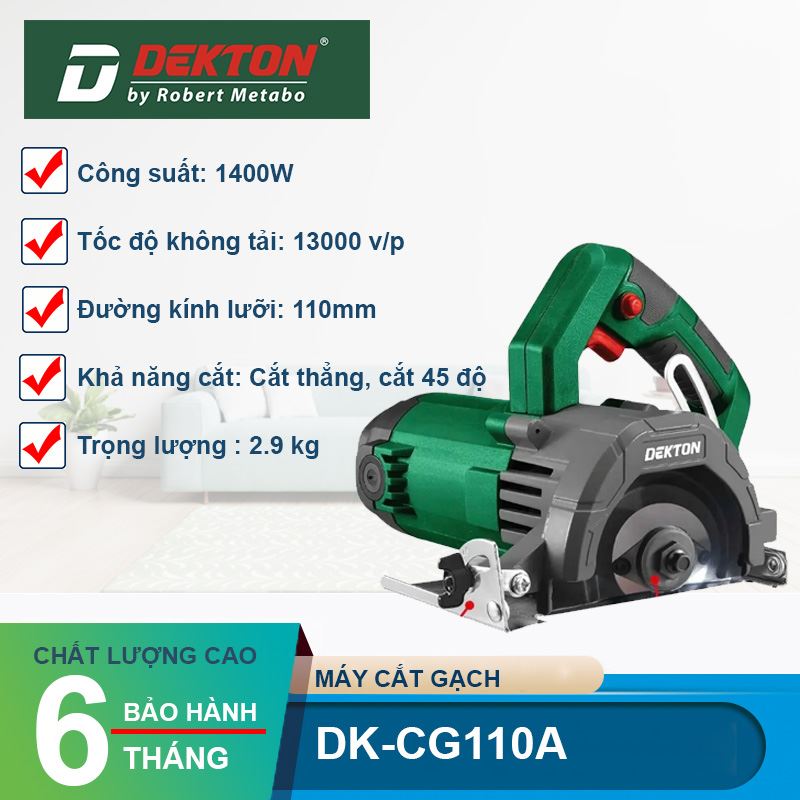Máy Cắt Gạch Dekton DK-CG110A 1400W