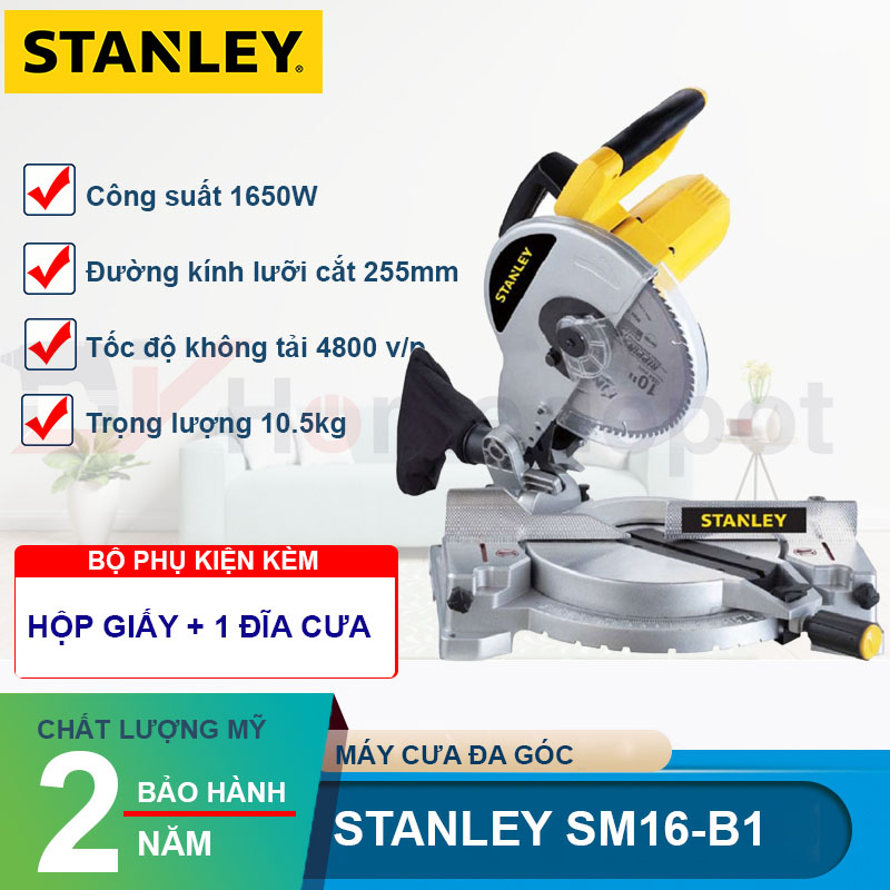 Máy cắt góc Stanley SM16-B1 1650W