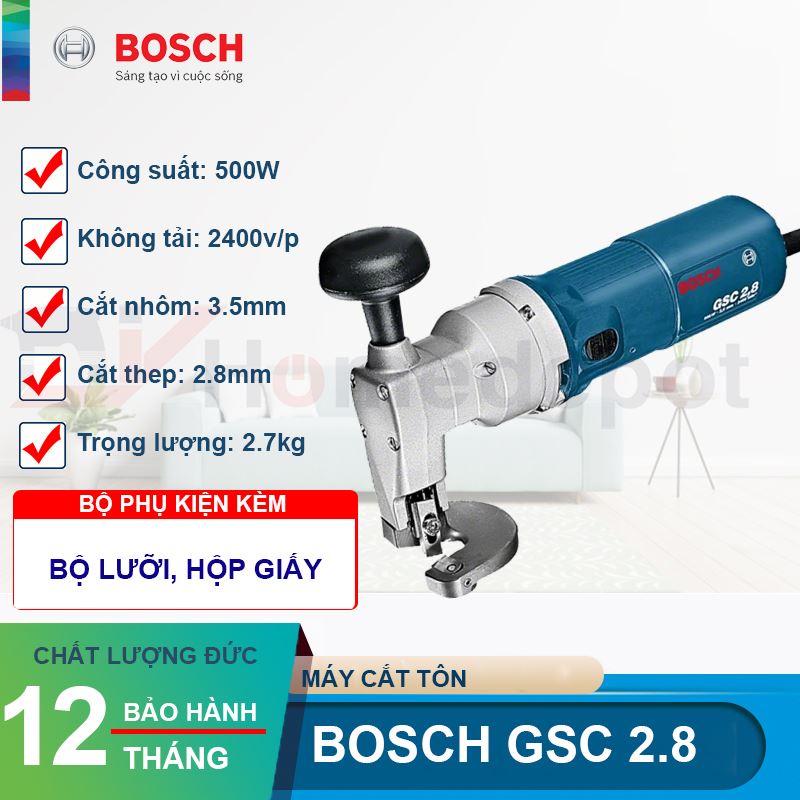 Máy Cắt Kim Loại Bosch GSC 2.8
