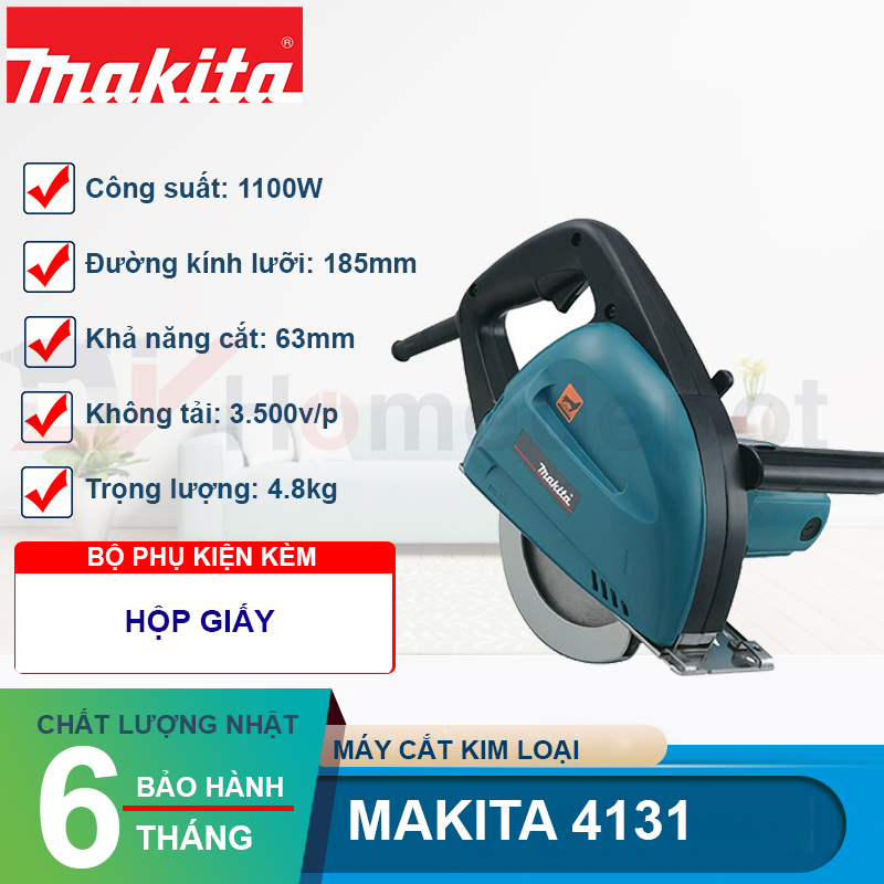 Máy cắt kim loại Makita 4131 1100W