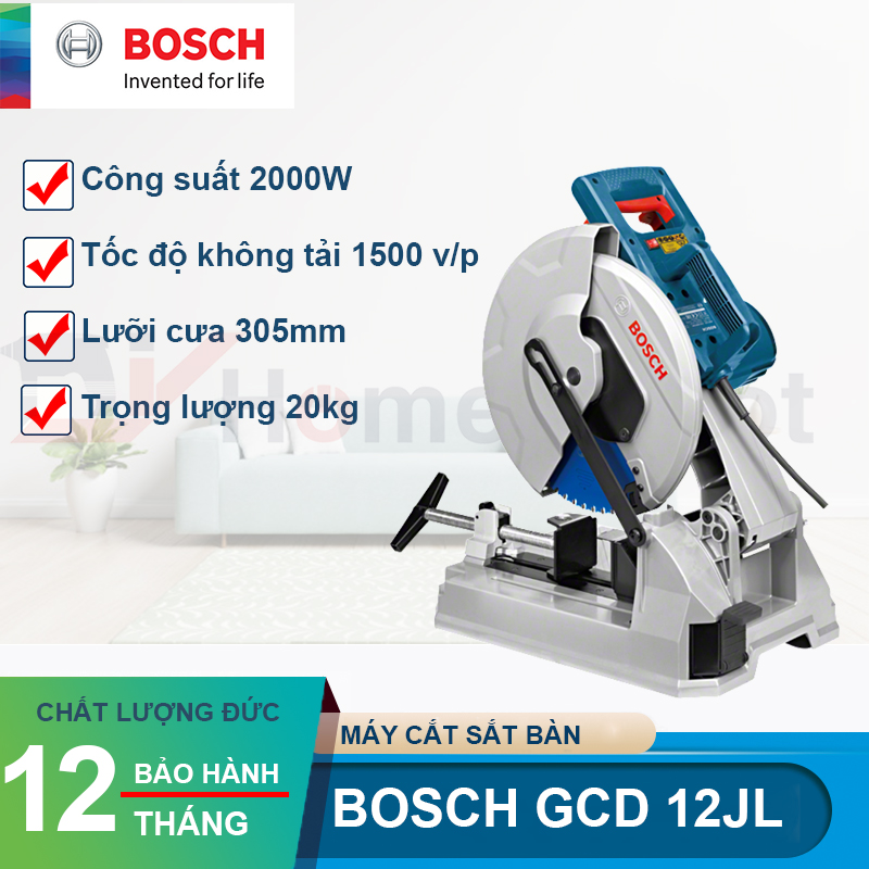 Máy cắt sắt lưỡi hợp kim Bosch GCD 12 JL