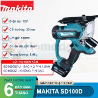 Máy cắt thạch cao dùng pin Makita SD100D