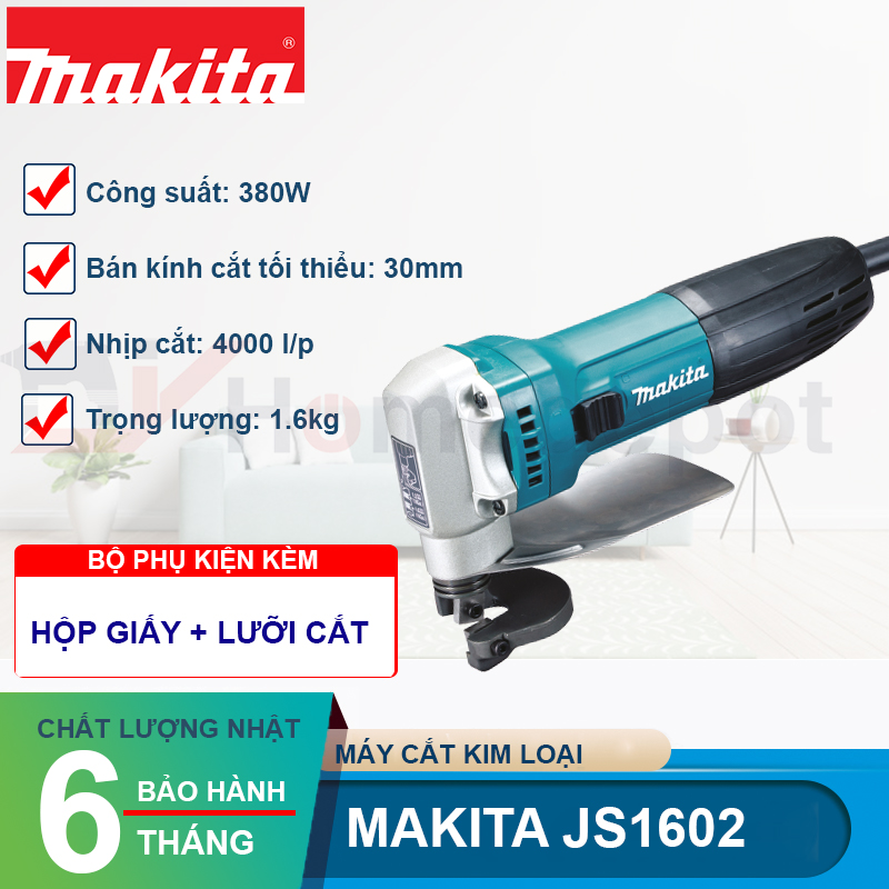 Máy cắt tôn Makita JS1602 380W