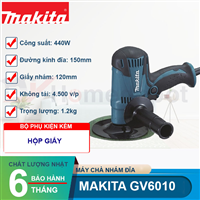 Máy chà nhám đĩa Makita GV6010