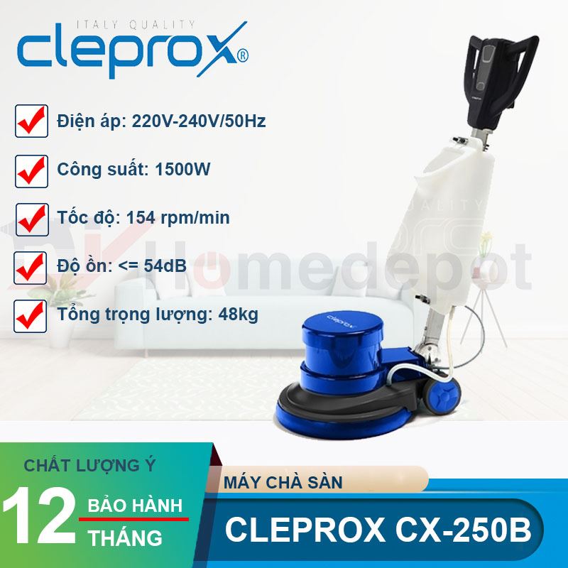 Máy chà sàn đánh sàn CleproX CX-250B