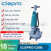 Máy chà sàn nhà xưởng liên hợp mini Clepro C25B